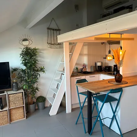 Cosy Rooftop Centre Apartamento Nice